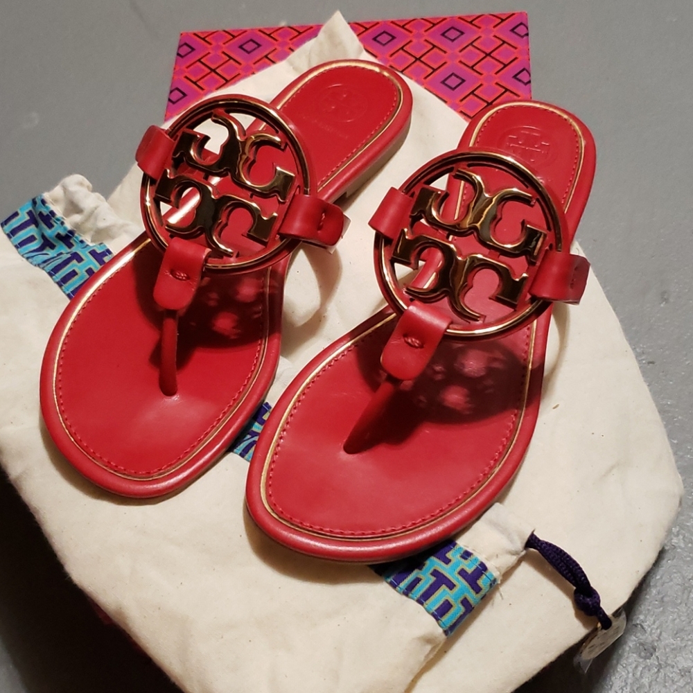 Tory Burch Metal Miller Sandals